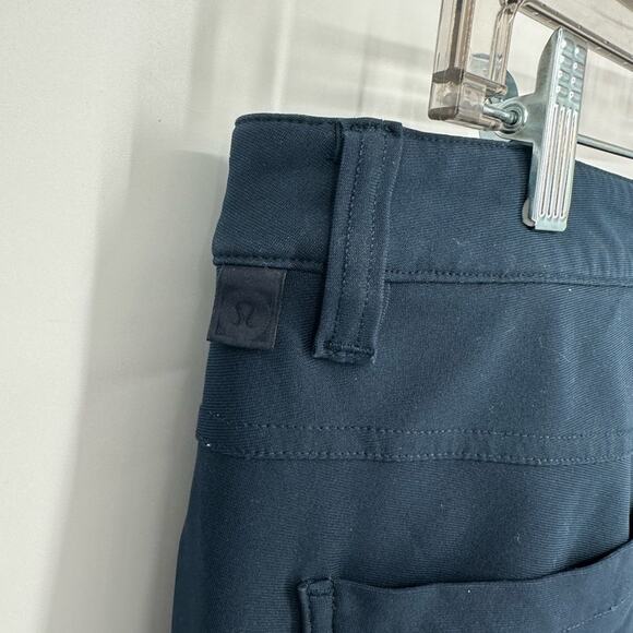 Lululemon ABC Pant Classic *30" True Navy Warpstreme Size 32 X 28 Pockets Work - Picture 10 of 11
